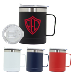 12 oz. Stainless Steel Camp Style Mug w/PP Liner