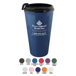 16 oz Infinity Tumbler Mug with Spill-Resistant Lid
